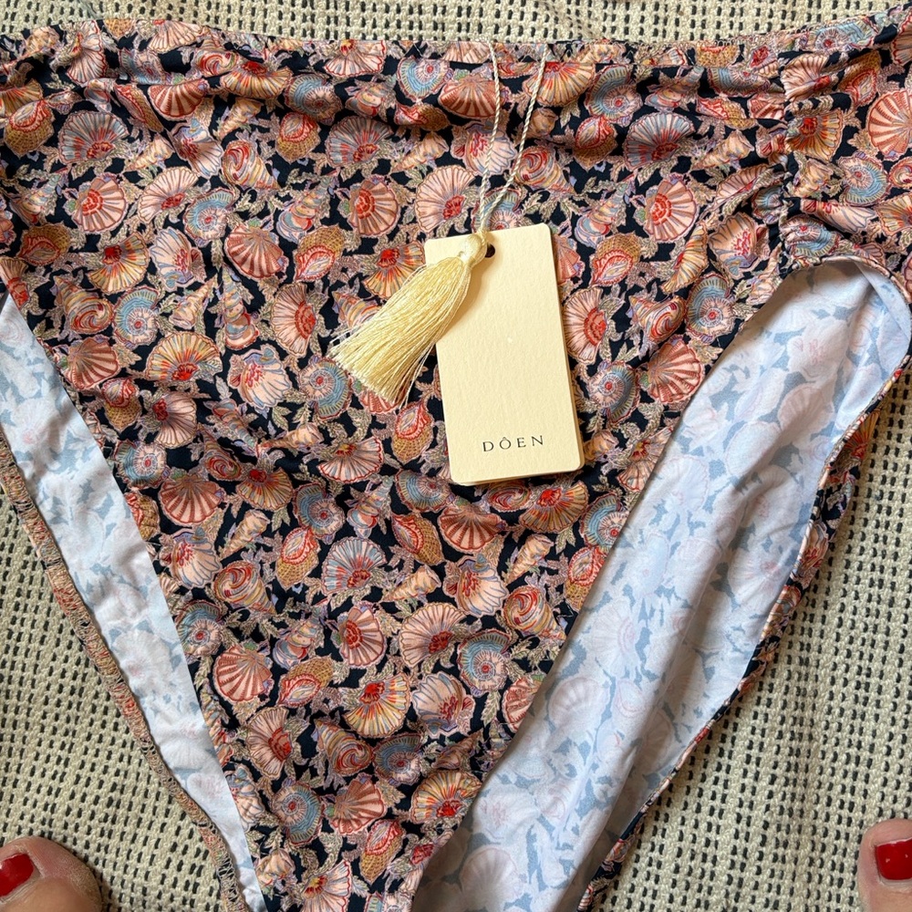 Doen Floral Bikini - Pink and Blue